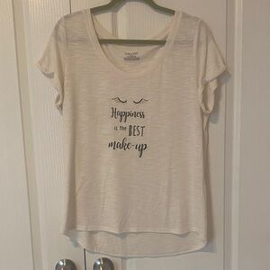 Jasmine & Ginger White Graphic Tee